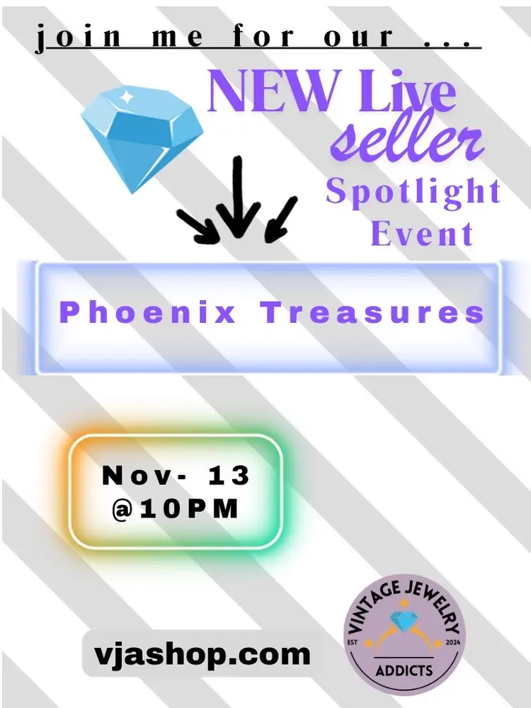 Join Me For Vintage Jewelry/pins And Brooches Sale 