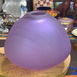 Light Purple Urchin Shape Vase