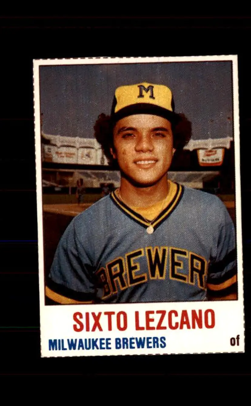 1978 Hostess #35 Sixto Lezcano - (pk4) - Milwaukee Brewers