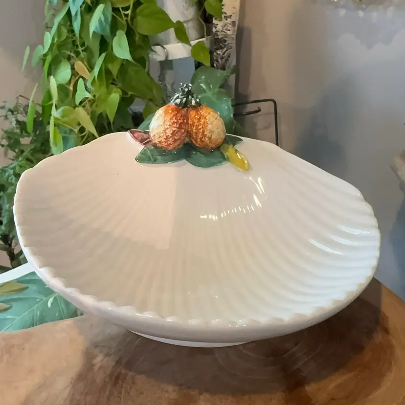 Italian Pineapple Shell Dish