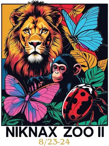 NikNax Zoo II w/ Isla Creatures That Make You Say EEK! (The Vintage Table Lady)