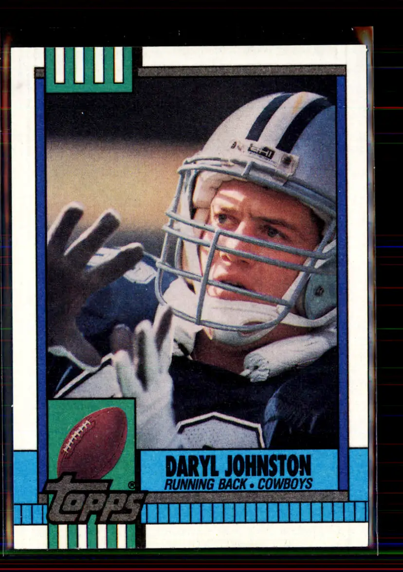 Daryl Johnston 1990 Topps #489 - Dallas Cowboys - (146-189)
