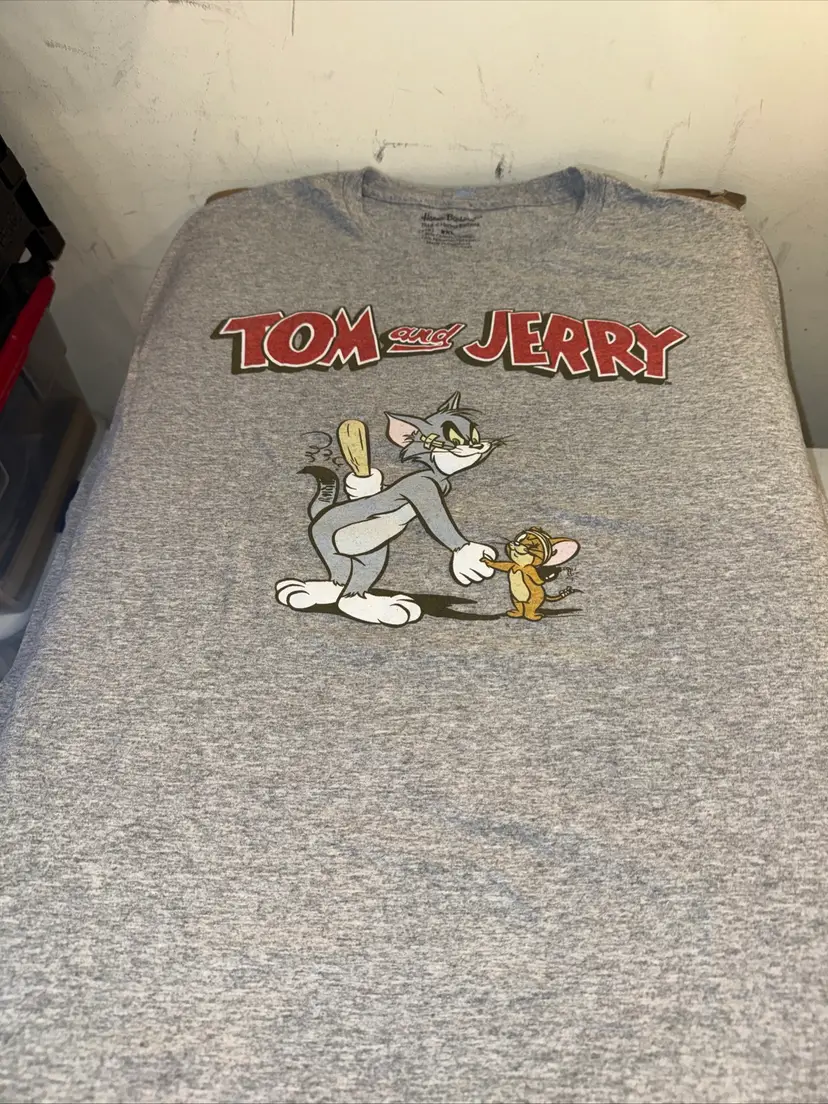 Hanna Barbera Tom and Jerry Vintage T-shirt XXL used