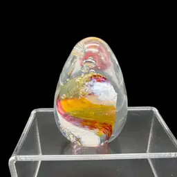 Black Sheep Glass Studio Paperweight 2” tall 1997