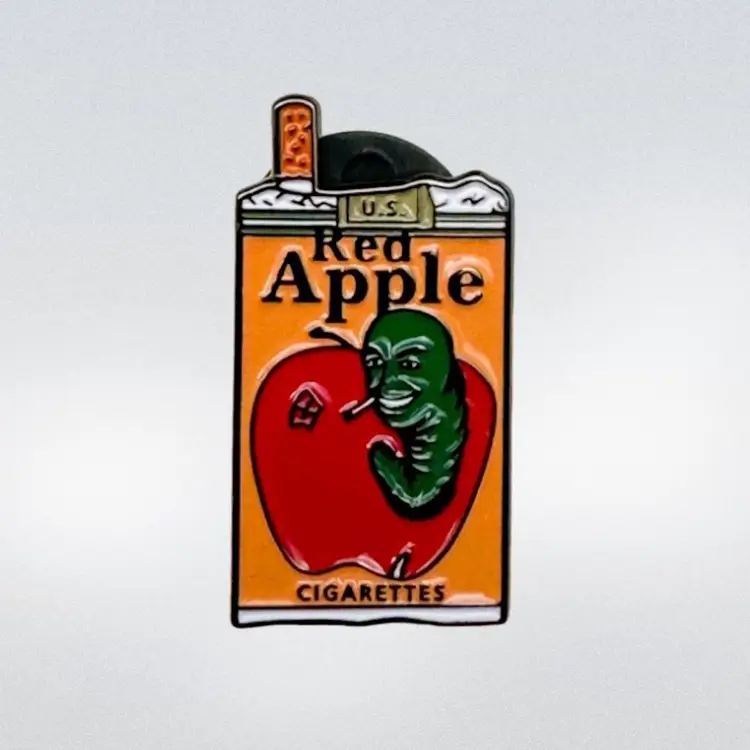 Red Apple Pin