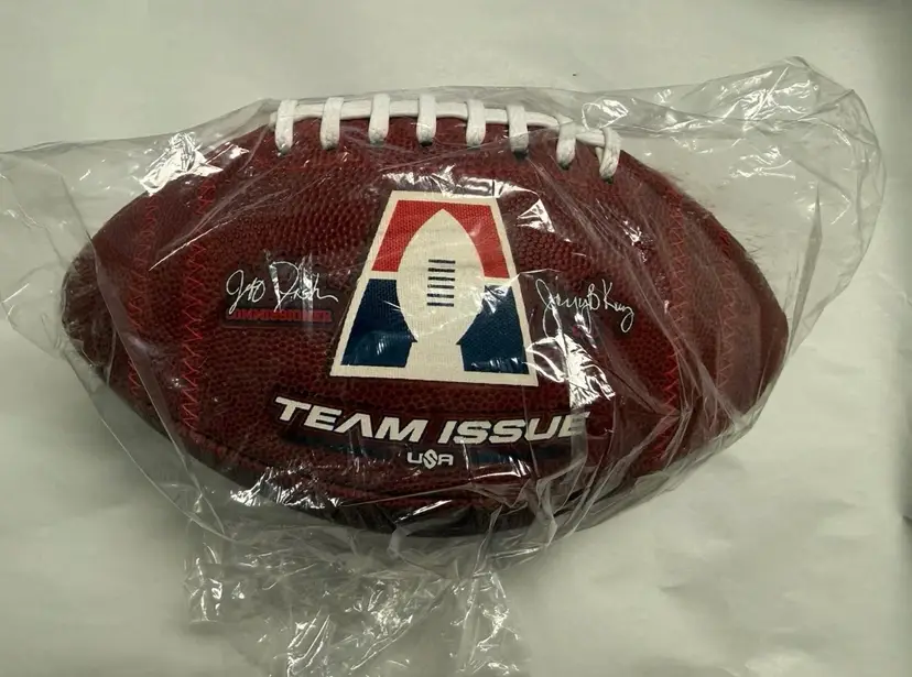DEFUNCT AF1 Arena Football Team Issue Salina Liberty Leather Game Ball
