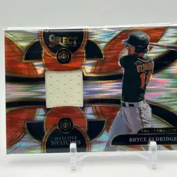 Bryce Eldridge 2024 Panini Prizm Flash Jersey Relic