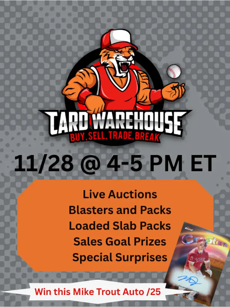 Card Warehouse Black Friday Blowout