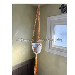 🔥50% OFF orig. $18🔥 4031 Macramé Plant Hanger-LONG-Small.68