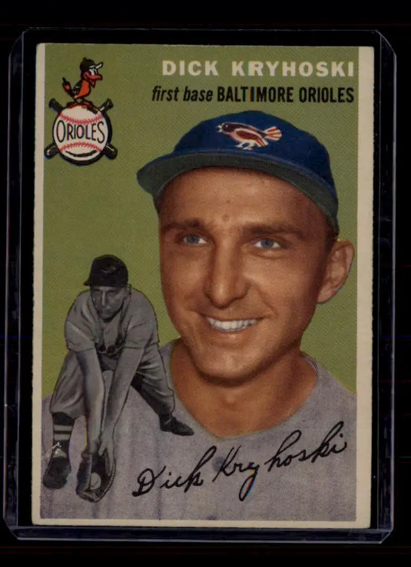 1954 Topps #150 Dick Kryhoski - (pk-tl1) - Baltimore Orioles