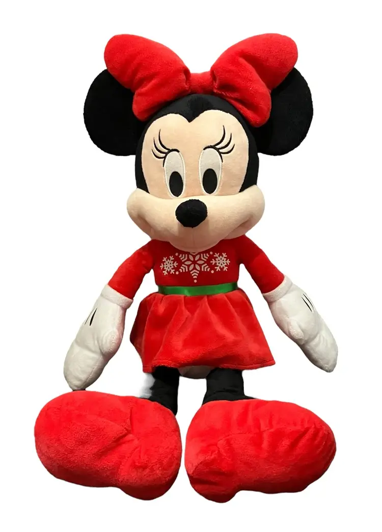 Christmas Big Disney 22" Minnie Mouse Soft Plush Pre-loved