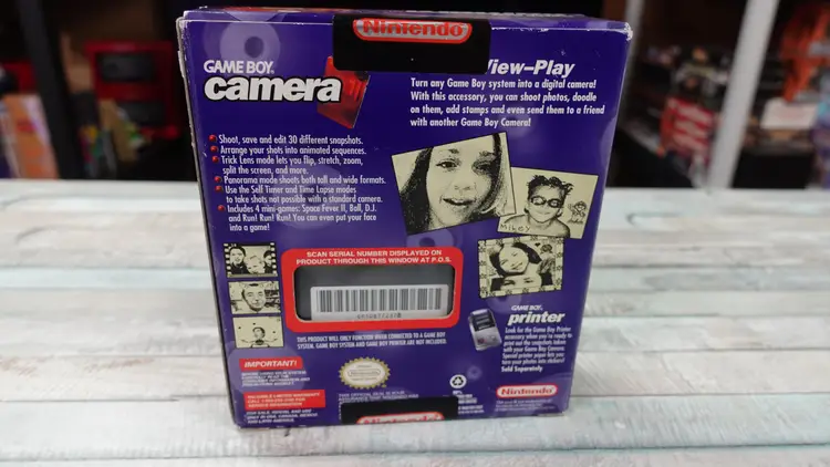 NEW SEALED Nintendo Game Boy Camera RED
