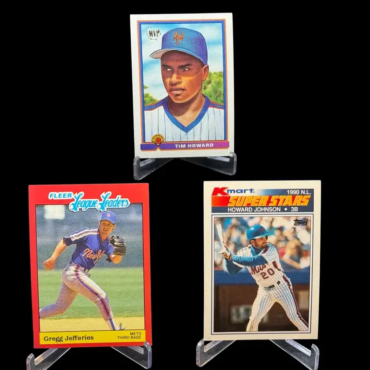 Dwight Doc Gooden 1990 Topps Kmart + Fleer 7 Card Lot New York Mets