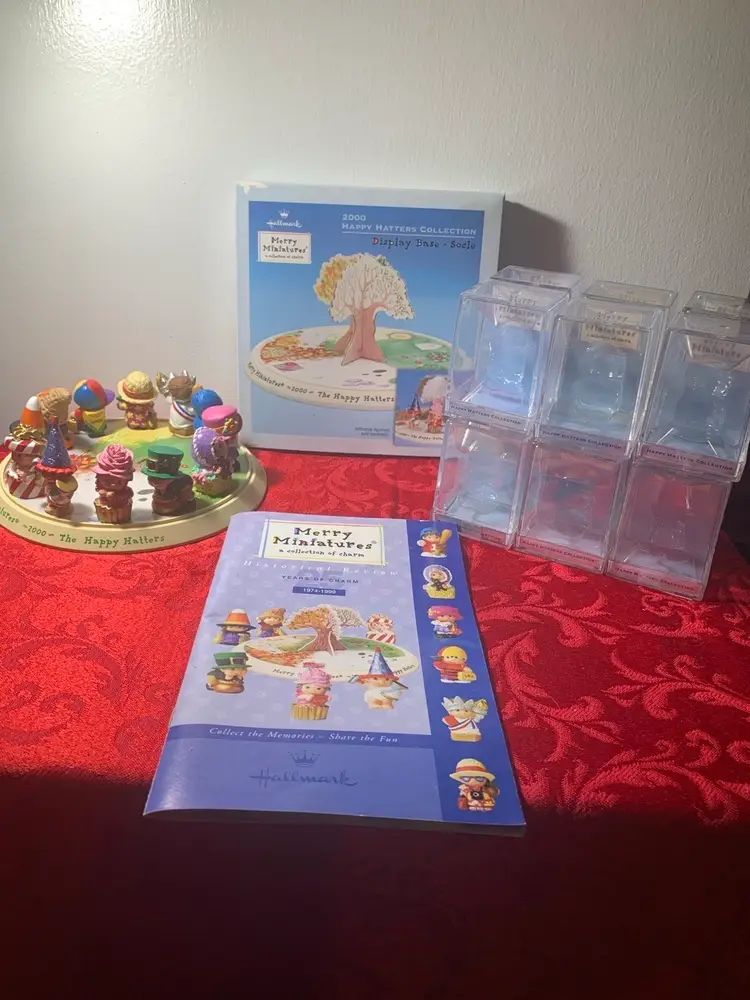 Happy Hatter’s Merry Miniatures, Lot of 12, one for each month