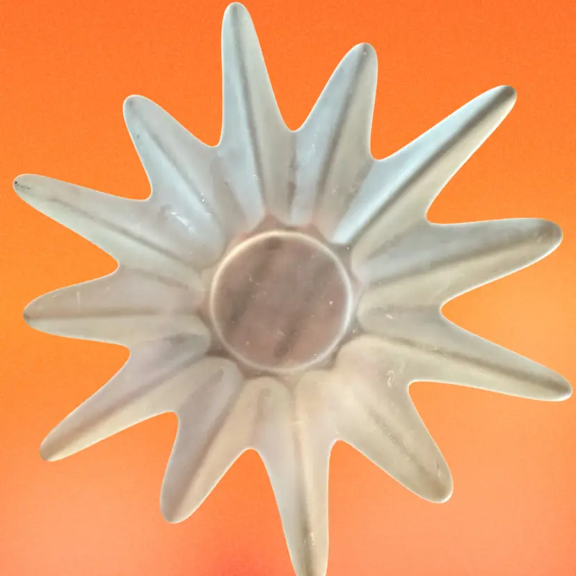 Partylite Satin Glass Star Votive