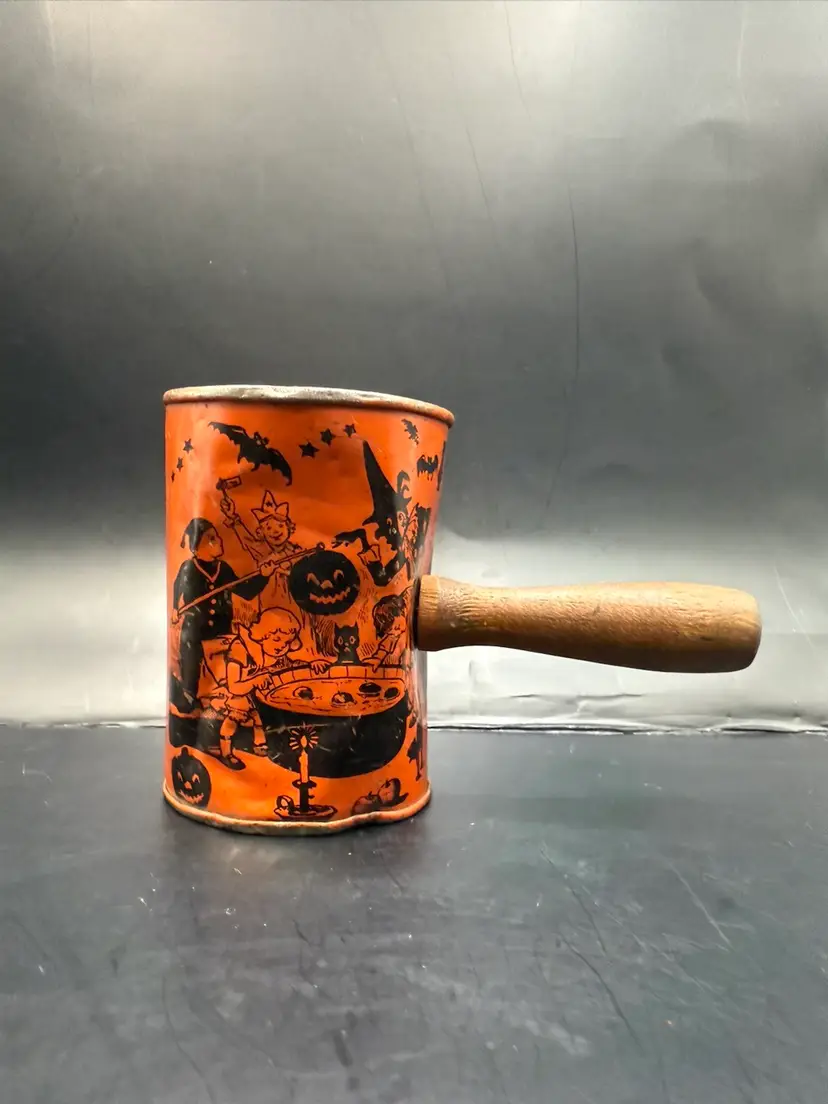 Vintage Halloween Noise Maker Rattle 5”