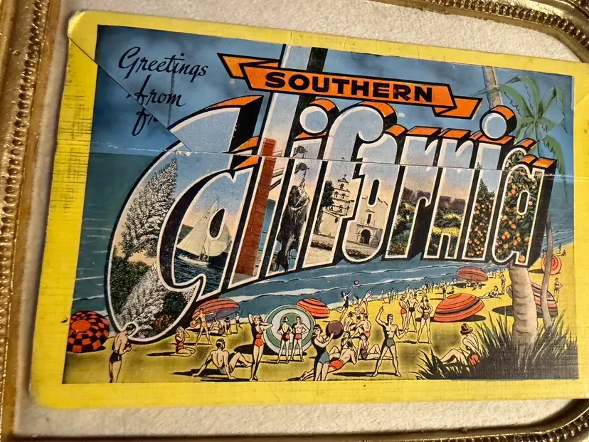1950’s California Postcard Booklet