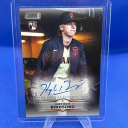 Hayden Birdsong 2025 Topps Stadium Club Auto San Francisco Giants