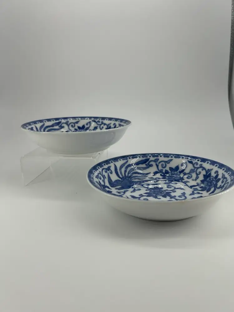 PAIR OF VINTAGE NORITAKE MADE IN JAPAN DISHES