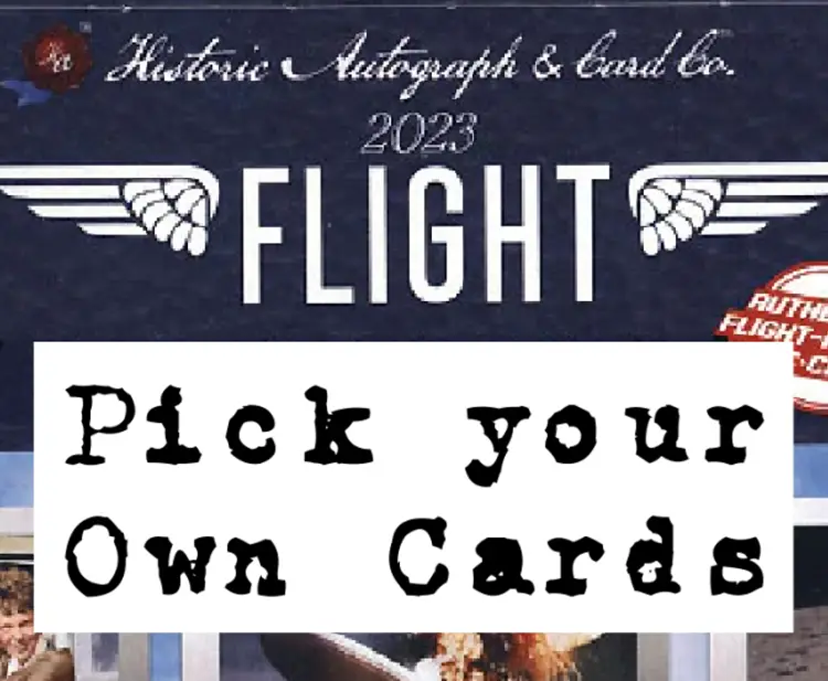 Flight - Pick Your Own Cards #HA