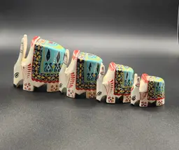 Folk Art Elephants