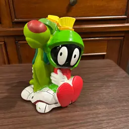 Marvin Martian and K-9 Vinyl Bank 1999 Warner Brothers