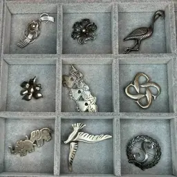 Silver Brooches - Winner Picks One Brooch - All Have Been Tested As Silver