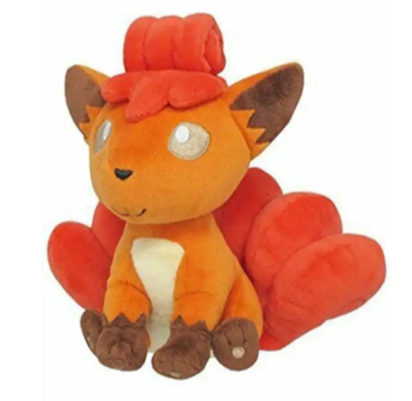 Pokémon Vulpix Plush Doll 7” Stuffed Animal Toy With Suction Cup BNWOT