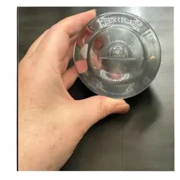 16) Norsk Crystal Paperweight Oslo Fjord 15.7oz