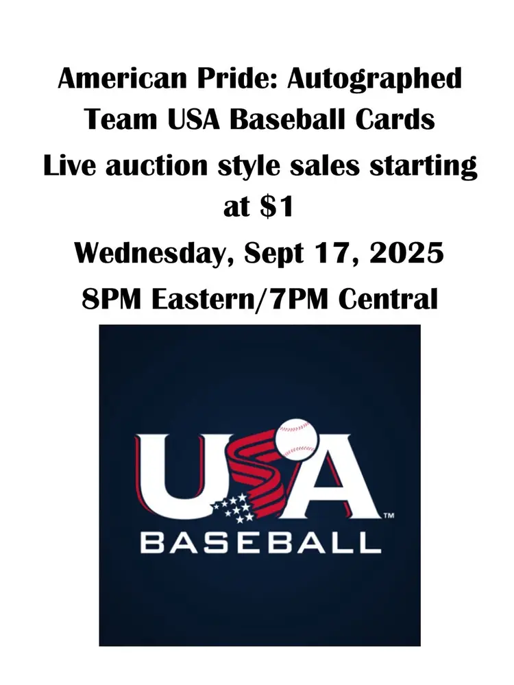 American Pride: Autographed Baseball Cards 