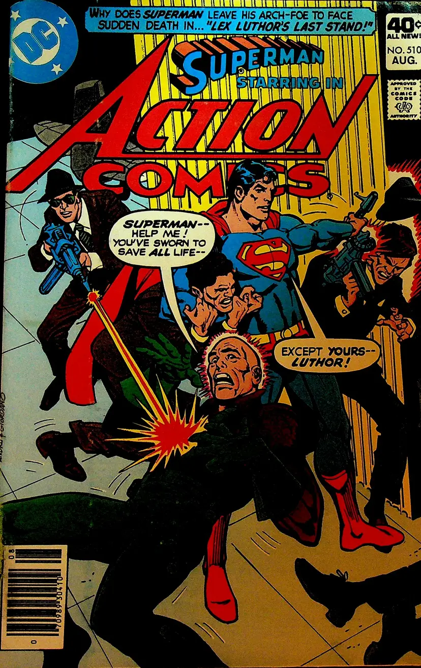 Action Comics 510 Lex Luthor Superman