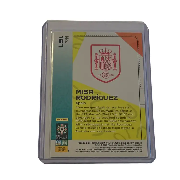 Misa Rodriguez Gold /10 Panini Women’s World Cup
