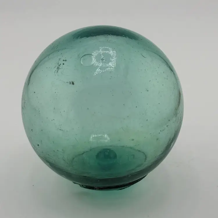 Japanese Glass Fishing Float Buoy 3" Marked