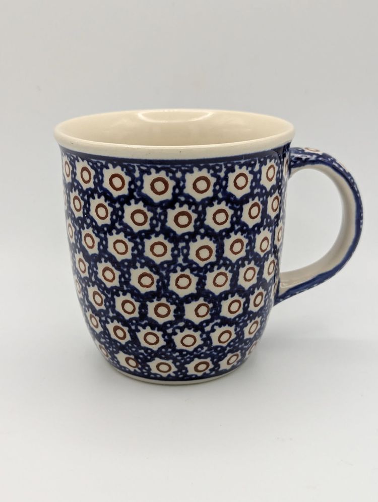 Polish Pottery Mug from Boleslavic Poland- Zaklady Ceramiczne