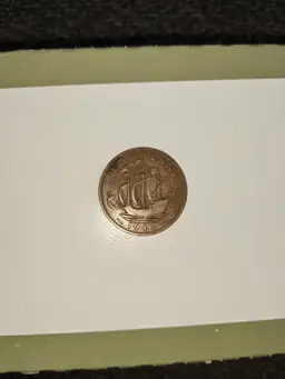 1941 United Kingdom Half Penny