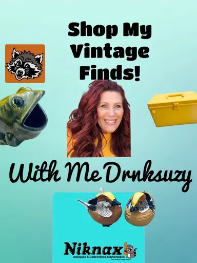 Shop My Vintage Finds With Me @drnksuzy!