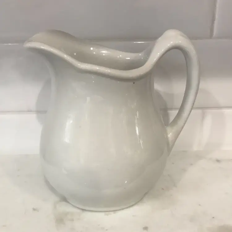 Vintage Buffalo China Restaurant Ware Small Pitcher Creamer