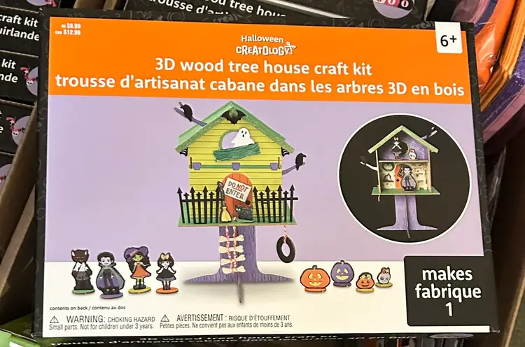 Creatology 3D Wood Tree House Craft Kit NWT