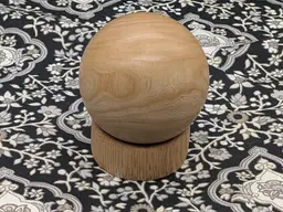 Ash Sphere 3 1/3" Diameter