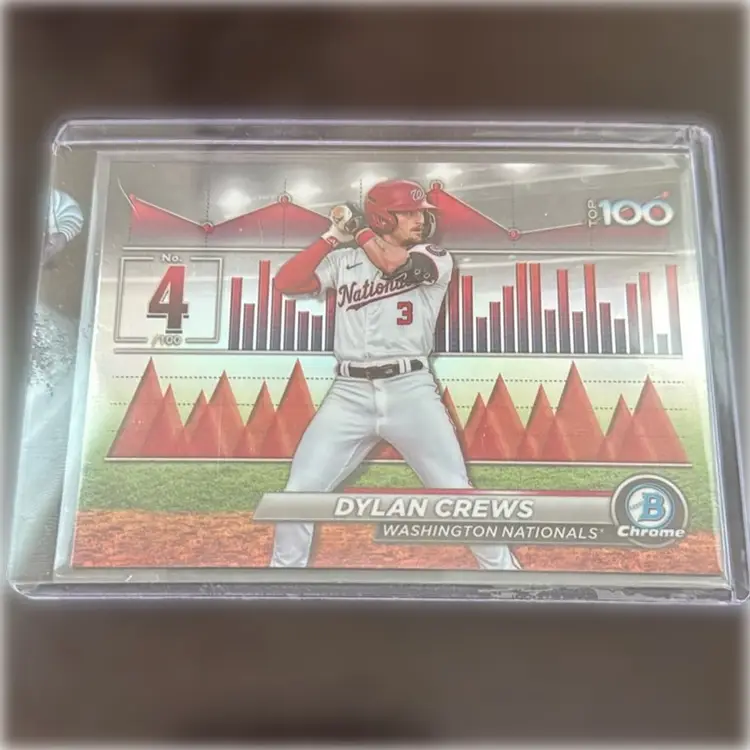 2024 Bowman Scouts Top 100 - Dylan Crews BTP-4 - Washington Nationals