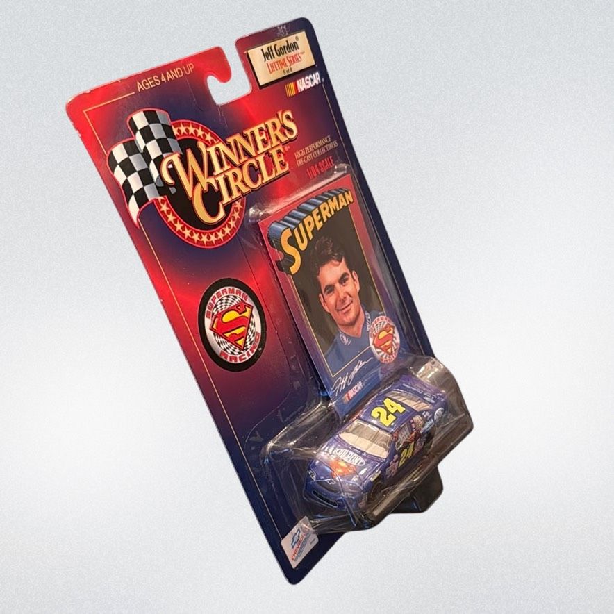 Niknax · 1:64 Scale: Winner's Circle: Jeff Gordon 1999 Superman