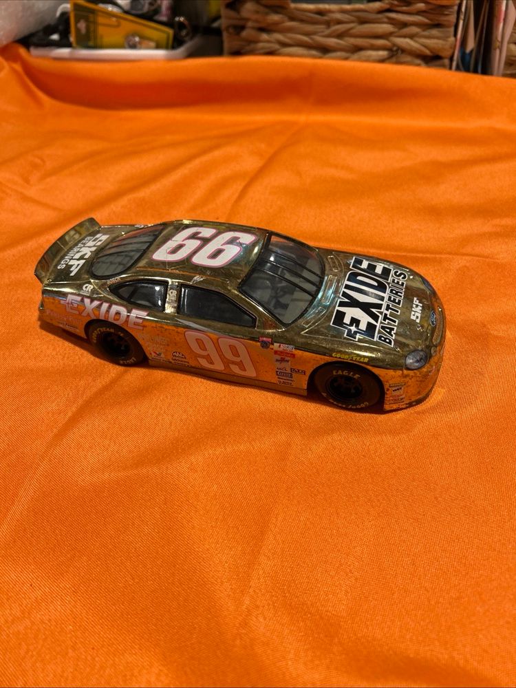 1998 Jeff Burton #99 Exide 1/24 diecast Racing Champions Gold