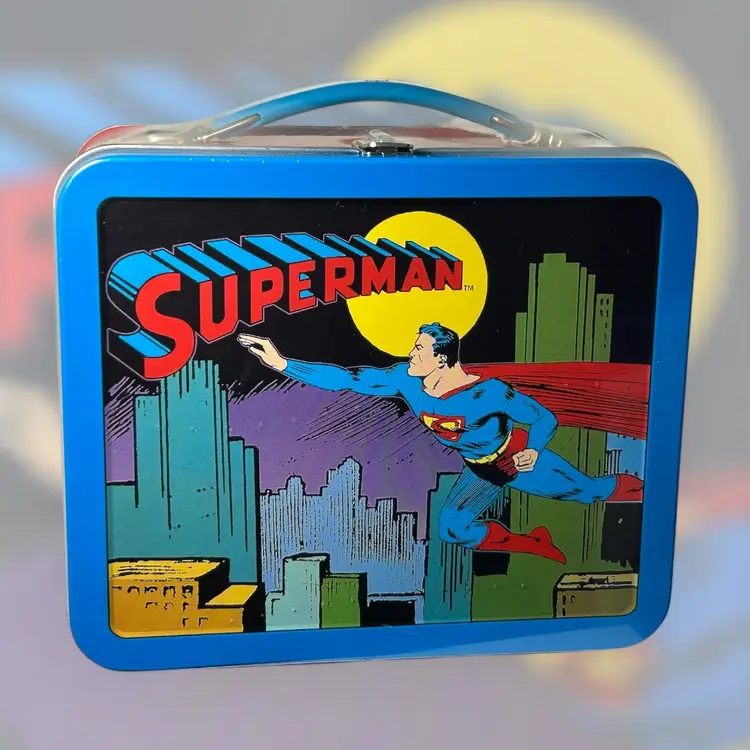 Hallmark School Days Mini Lunch Box 1950s Superman New Sealed