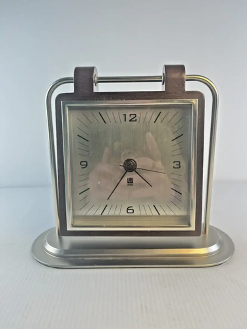 Matt Carr Umbra Design Adam Berkowitz Table Mantle Clock wood metal MCM Design