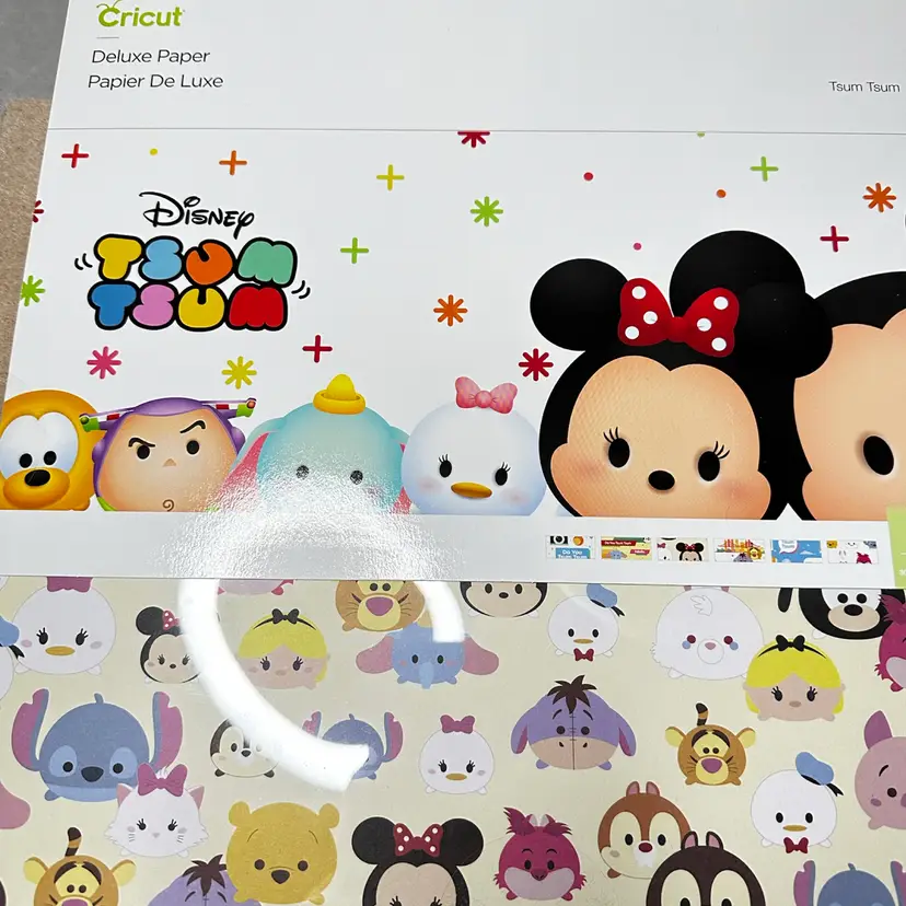 #01 - Cricut/Disney Scrapbook Paper Tsum Tsum