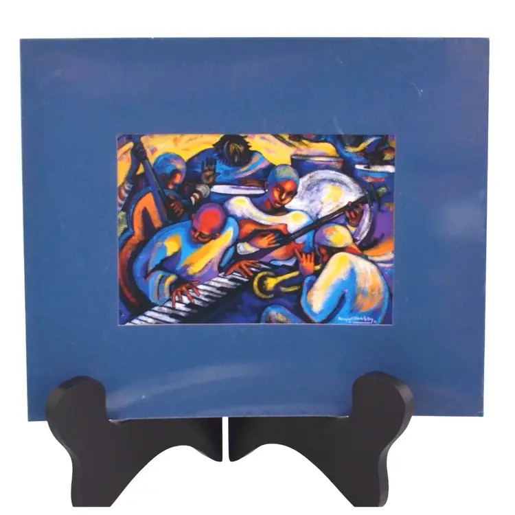 ART SELECTION
By Margaret Slade Kelley 
"Playing for Tips" Series