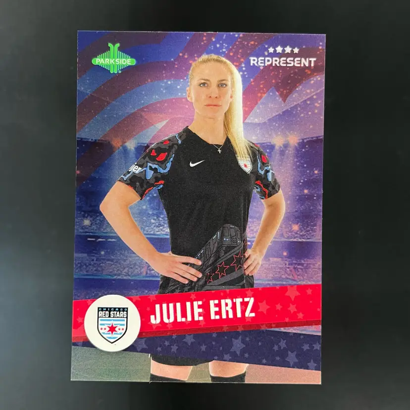 Julie Ertz 2021 Parkside NWSL Represent Soccer Card