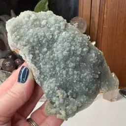 Sugary Green Chalcedony