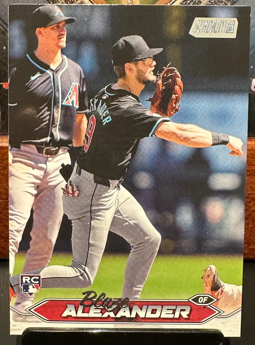 Blaze Alexander Rookie 2024 Stadium Club 283 Arizona Diamondbacks