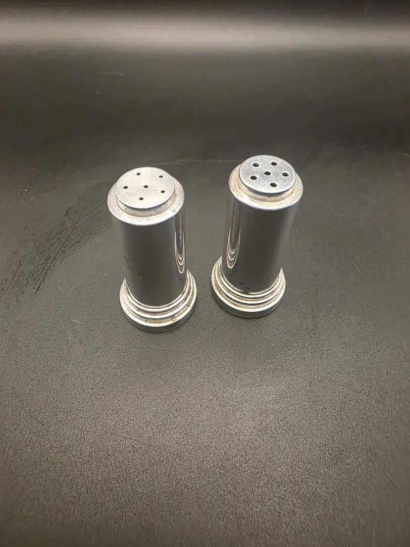 MCM Aluminum salt and pepper shakers
